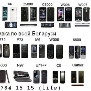 Телефоны 2sim  X6,  X10,  j2000,  4G. W007. Раздные моделы