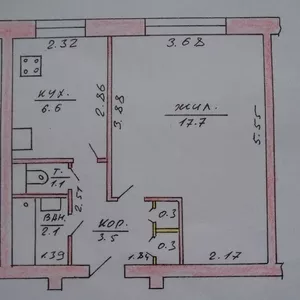 Владелец продает 1-комн. кв. в пос. Лесной (Боровляны)