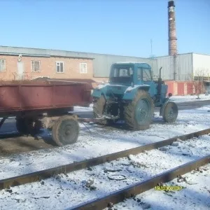 Аренда трактора с прицепом для вывоза мусора