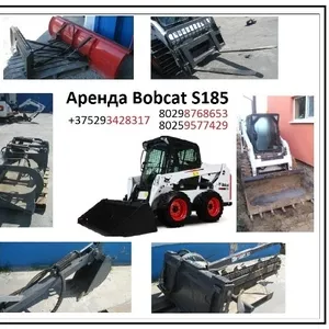 Аренда надежного мини-погрузчика Bobcat S185 