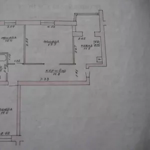 Продам 3-х комнатную квартиру