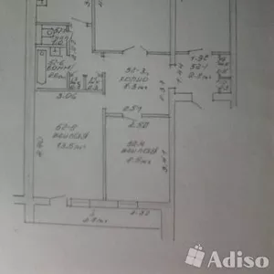 продам 4-х комнатную