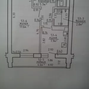 продам 1 комнатную квартиру г. Заславль