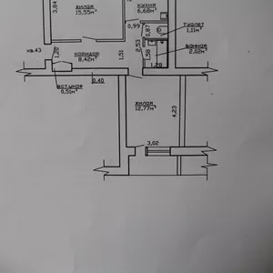 Срочно продается 2-комнатная квартира в г. Чаусы