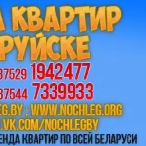 квартиры посуточно в Бобруйске