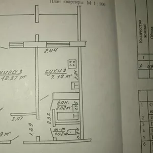 продам срочно 2-х комнатную квартиру в 19 микр