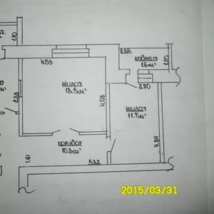 Продам квартиру в Жлобине 3-й мкр.д.36