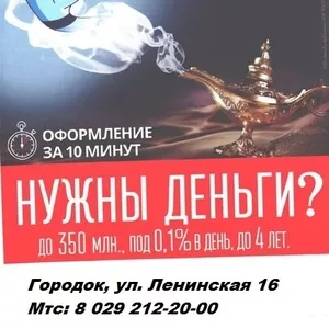 Быстрые деньги в Городке