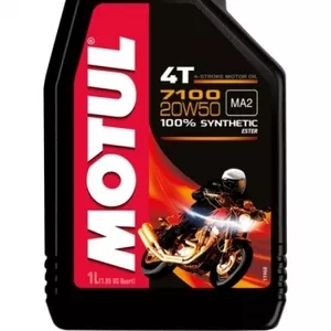 Масло в двигатель мотоцикла Motul 7100 4T 20W-50 1L