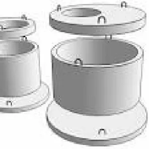 Кольца колодцев,  днища,  крышки. Доставляем.