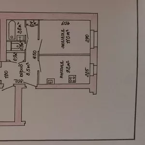 Продам трехкомнатнуютный квартиру