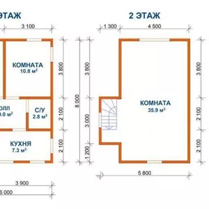 Сруб Дома эмиль доставка и установка в Жодино и район