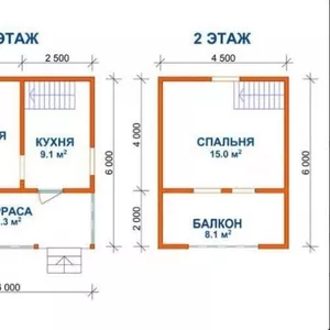 Сруб Дома на заказ недорого, быстро с установкой в Слуцке