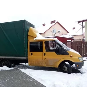 Грузоперевозки. Переезд. 2 тонны. Грузчики. 