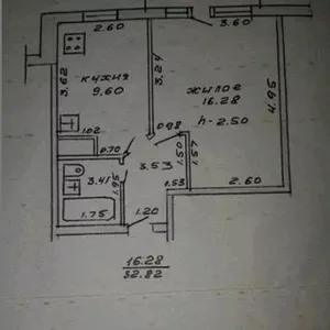 Продам квартиру в Фариново (8 км от Полоцка)