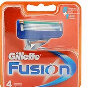 Gillette Fusion. Лезвия! Новый дизайн MVP!