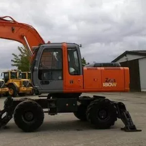  колесный экскаватор Hitachi ZX 180 W