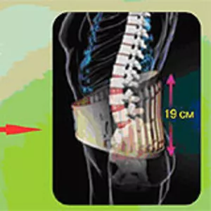 Поддерживающий пояс пневмокорсет 